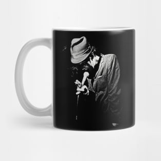 Retro Portrait Tom Waits Mug